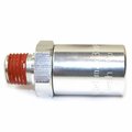 Interstate Pneumatics 1/4 Inch NPT In-Line Filter, 2 Inch Long with 1/4 Inch FPT (Inlet) x 1/4 Inch MPT (Outlet) WR1010